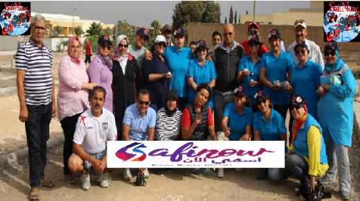 فيديو /أطر وطنية تشرف على تكوين نساء أولمبيك أسفي لكرة الحديدية