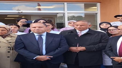 السيد عبد المومن طالب يشرف على إطلاق مشاريع تنموية جديدة بإقليم اليوسفية احتفالاً بالذكرى السبعين لعيد الاستقلال