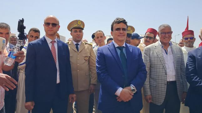 عامل إقليم الرحامنة يدشن مشاريع هامة لتزويد الساكنة بالماء الصالح للشرب بمركز الحد راس العين