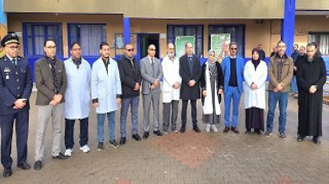 عامل إقليم اليوسفية يعطي انطلاقة مشروع “صحة ورياضة” بمدرسة الإنبعاث بجماعة الكنتور.