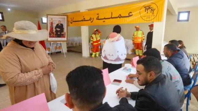 إقليم الحوز: أزيد من 28 ألف أسرة تستفيد من عملية رمضان 1447 هـ