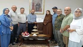 المديرية الإقليمية بالحسيمة تستقبل صاحبة أعلى معدل في البكالوريا على صعيد الإقليم