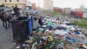 تراكم النفايات بحي سيدي عبد الكريم شمال آسفي في غياب تام للمسؤولين!