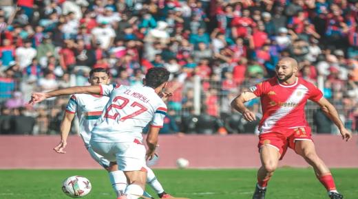 الوداد ثبت القرش في آخر ترتيب