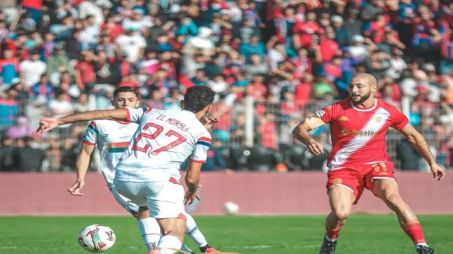 الوداد ثبت القرش في آخر ترتيب