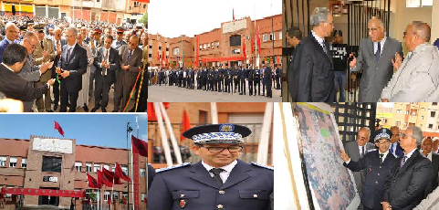 ولاية امن مراكش تدشن مفوضية للشرطة جديدة بالعطاوية.