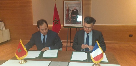 لقاء مديري المكتب المغربي للملكية الصناعية والتجارية والمعهد الوطني للملكية الصناعية بفرنسا.