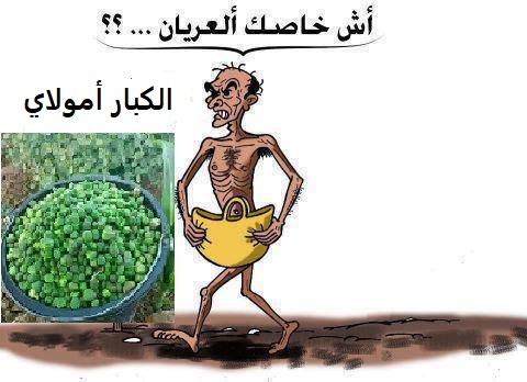أسفي  » اش خاصك العريان معرض أ مولاي »