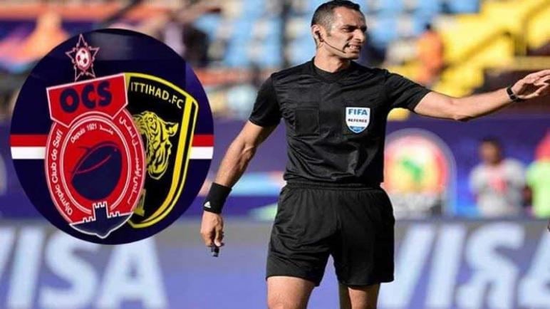 الاتحاد العربي يعين حكما جزائريا لقيادة مباراة أولمبيك أسفي والاتحاد السعودي
