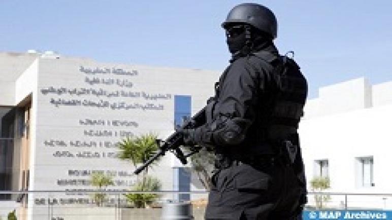 مراكش: توقيف شخص موال لتنظيم “داعش” للاشتباه بتورطه في التحضير لتنفيذ مشاريع إرهابية بالغة الخطورة (المكتب المركزي للأبحاث القضائية)
