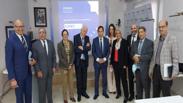 لقاء بين المكتب المغربي للملكية الصناعية و التجارية و الجمعية المغربية للمصدرين