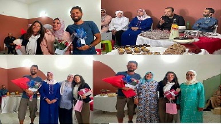 الصويرة : حفل وداع بنكهة خاصة لمتطوعين فرنسيين بجمعية الخير النسوية