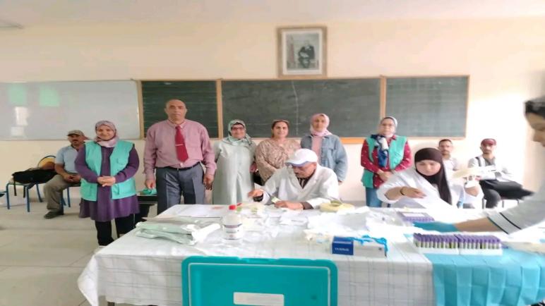 حملة للتبرع بالدم بالمركز الجهوي لمهن التربية والتكوين بآسفي: تجسيد لقيم التضامن والمسؤولية المجتمعية.