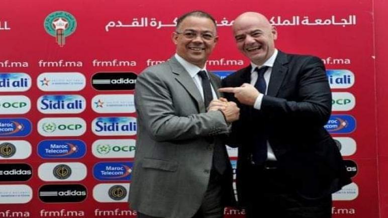 ايفانتينو يقوم بزيارة عمل للمغرب ويلغي الجزائر من برنامجه