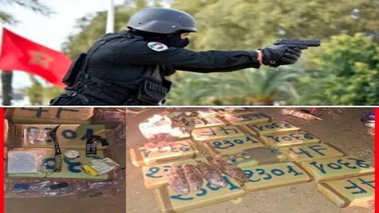 ورزازات .. إطلاق نار ومقاومة عنيفة خلال إحباط تهريب مخدرات
