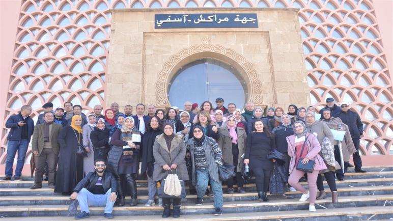 الجمع العام العادي السنوي لجمعية الأعمال الاجتماعية لموظفي ومتقاعدي جهة مراكش أسفي