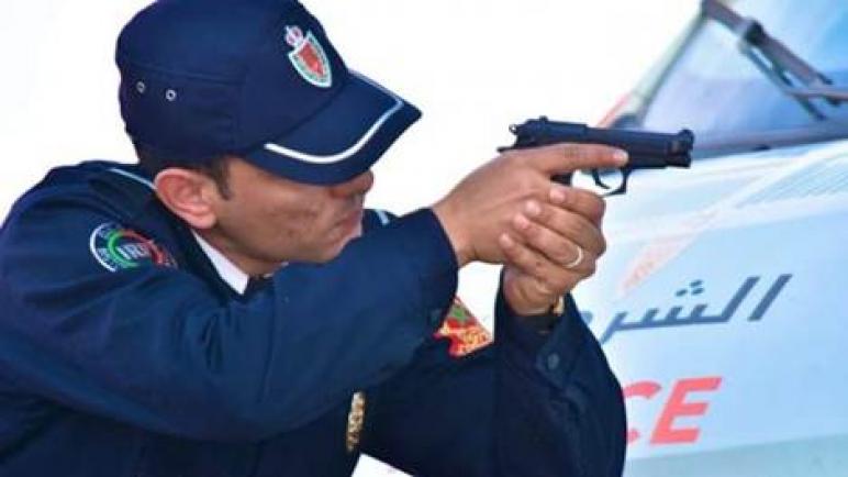 عناصر شرطة بمراكش تشهر أسلحتها لإيقاف مجرم خطير