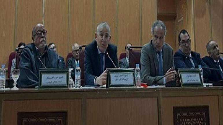مجلس جهة مراكش يعتمد اتفاقيات جديدة لتعزيز الموارد المائية وتطوير البنيات الرياضية .