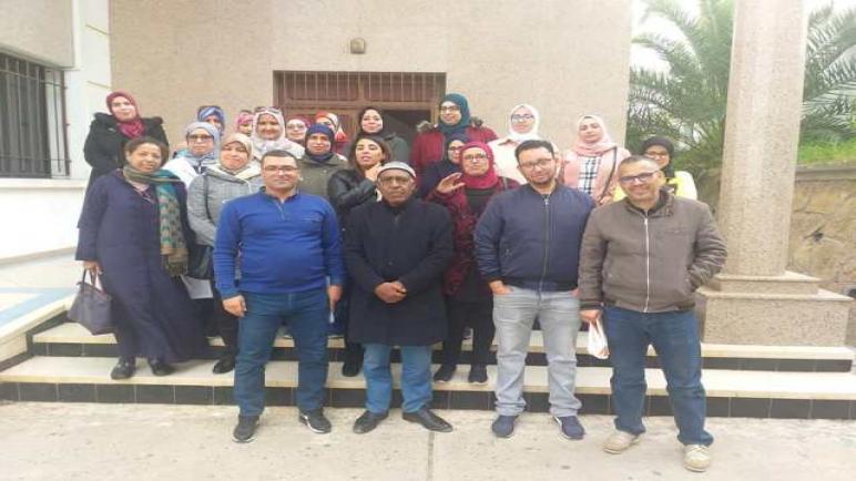 مناضلات ومناضلي المنظمة الديمقراطية للصحة odt بأسفي يبحثون مجموعة من الخيارات النقابية
