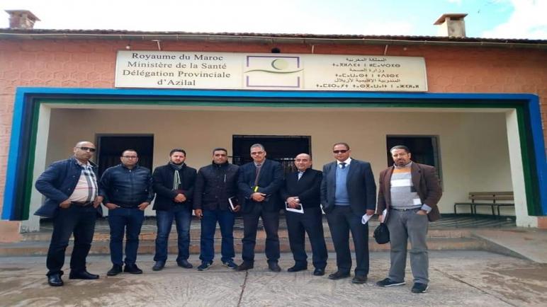 لقاء صحفي مع المدير الجهوي للصحة بجهة بني ملال خنيفرة