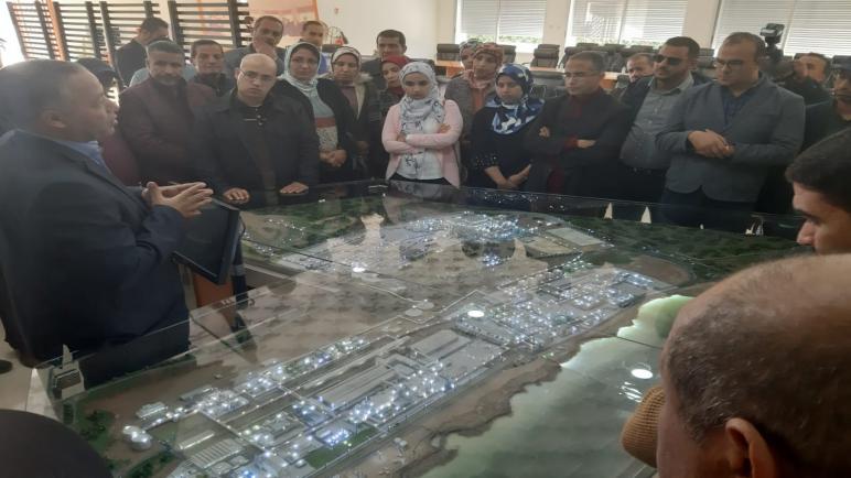 المهندسين المتطوعين لجمعية Act4Community في زيارة للمجمع ش للفوسفاط بأسفي