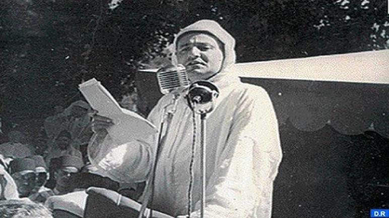 زيارة جلالة المغفور له محمد الخامس إلى محاميد الغزلان: حدث بارز يجسد الروابط العميقة بين العرش والشعب