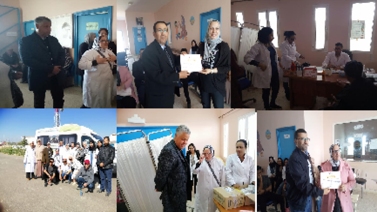 تنظيم قافلة طبية متعددة التخصصات لفائدة ساكنة هذه الدواويرجماعة الحنشان إقليم الصويرة