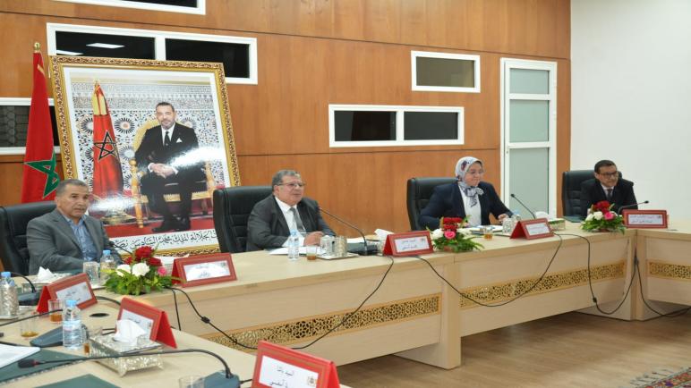 اللجنة الإقليمية لليقظة لتدبير وتتبع أحداث الفيضانات بإقليم آسفي