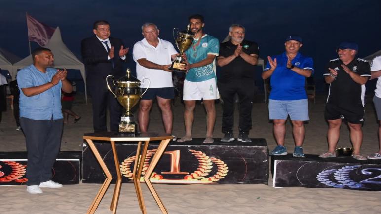 فريق موكادور لكرة القدم الشاطئية يتوَّج وصيفًا لبطل الكأس الممتازة