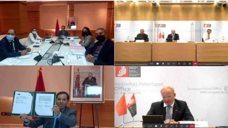 توقيع مذكرة تفاهم بين المكتب المغربي للملكية الصناعية والتجارية و مكتب براءات الاختراع الأوروبي