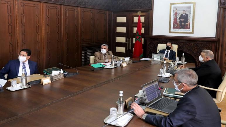 انعقاد اجتماع لمجلس الحكومة يو م الخميس 11 شعبا ن 1442، الموافق لـ 25 مارس 2021