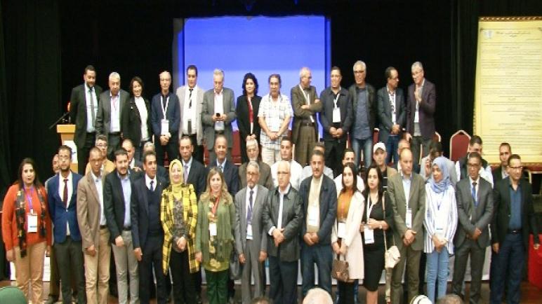 انتخاب البروفيسور أحمد المنصوري كاتبا جهويا لحزب الكتاب بجهة مراكش أسفي وسط حضور جماهيري وحزبي قوي ..